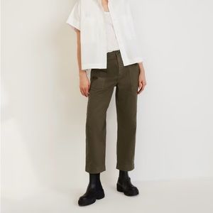Everlane Organic Cotton Herringbone Pant